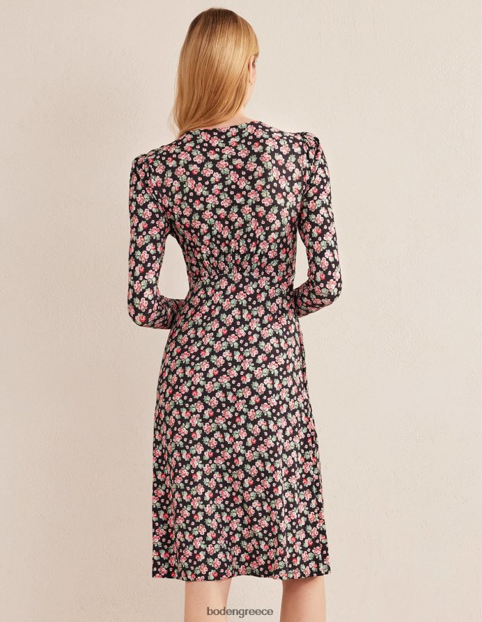 τριαντάφυλλο μαύρο & διαμάντι είδη ένδυσης Μίνι φόρεμα τσαγιού ζέρσεϊ Boden γυναίκες 464PH81603