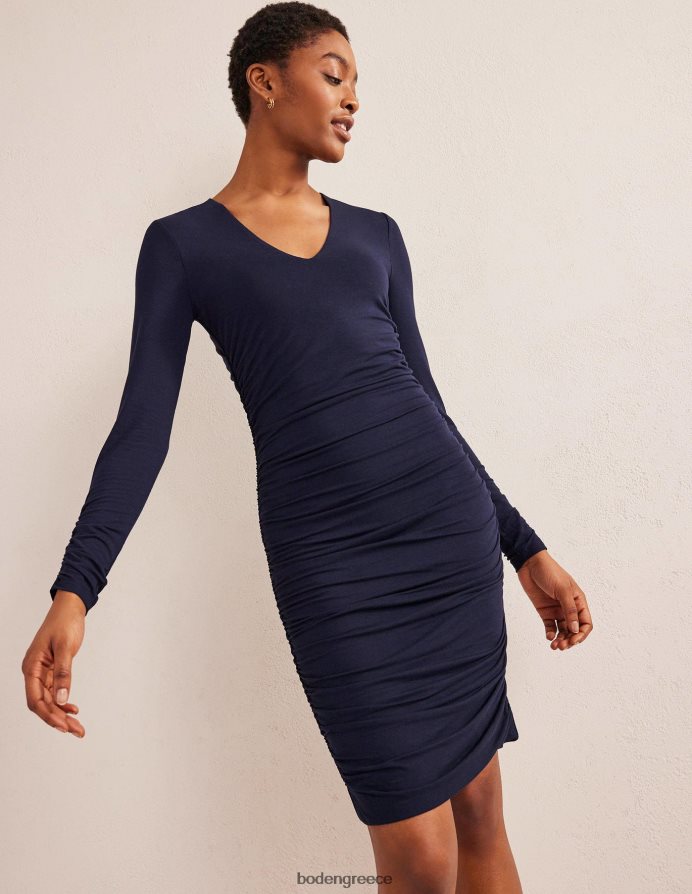 ΠΟΛΕΜΙΚΟ ΝΑΥΤΙΚΟ είδη ένδυσης Μίνι φόρεμα από ζέρσεϊ με ρουχαλό σώμα Boden γυναίκες 464PH81708