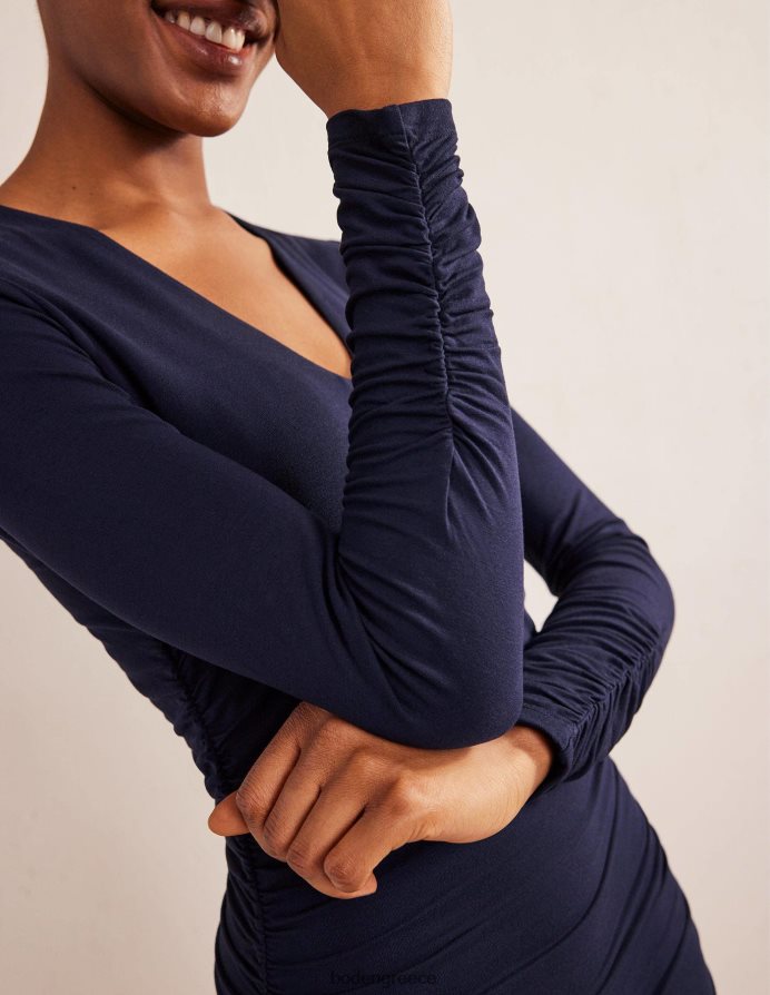 ΠΟΛΕΜΙΚΟ ΝΑΥΤΙΚΟ είδη ένδυσης Μίνι φόρεμα από ζέρσεϊ με ρουχαλό σώμα Boden γυναίκες 464PH81708