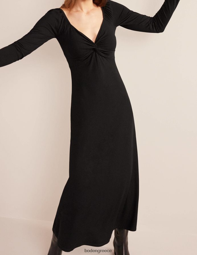 μαύρος είδη ένδυσης μίντι φόρεμα ζέρσεϊ αγαπημένη Boden γυναίκες 464PH81712