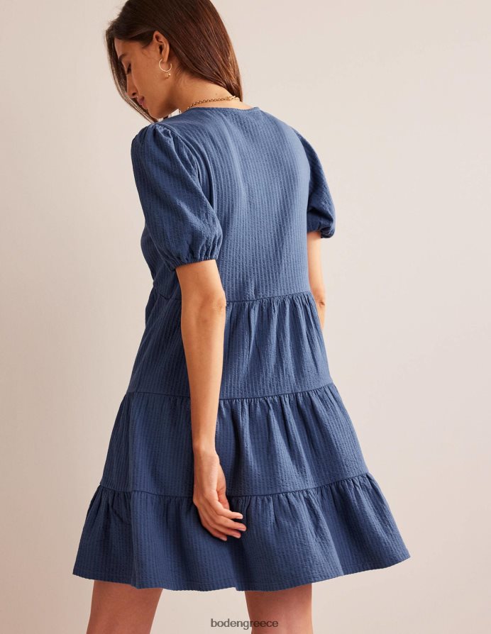 αληθινό ναυτικό είδη ένδυσης φόρεμα φανέλας Boden γυναίκες 464PH82161