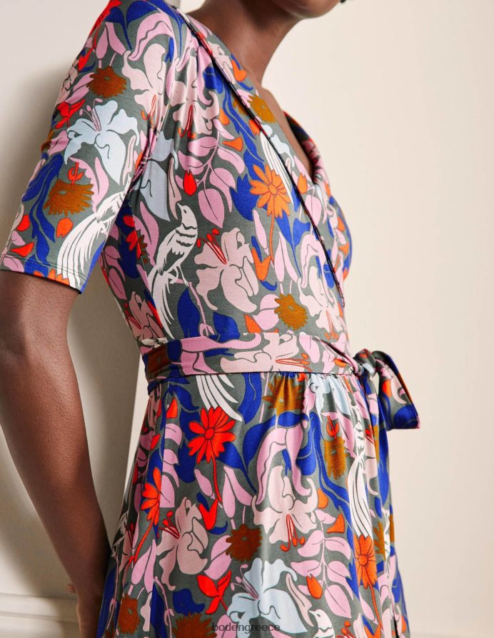 σκλήθρα & ανατολίτικο πουλί είδη ένδυσης φόρεμα με φανέλα λαβίνια Boden γυναίκες 464PH82423