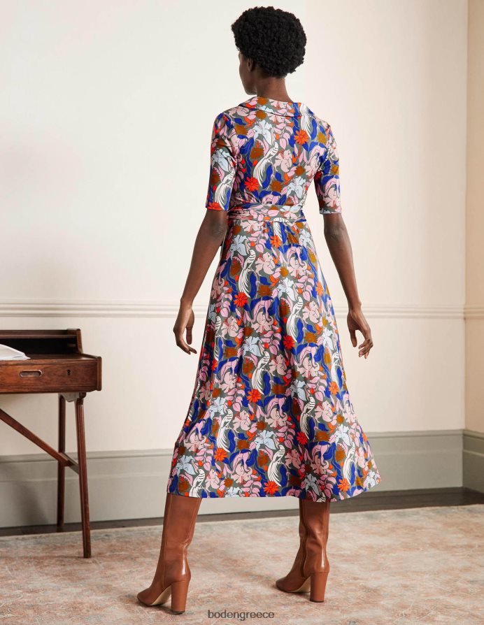 σκλήθρα & ανατολίτικο πουλί είδη ένδυσης φόρεμα με φανέλα λαβίνια Boden γυναίκες 464PH82423