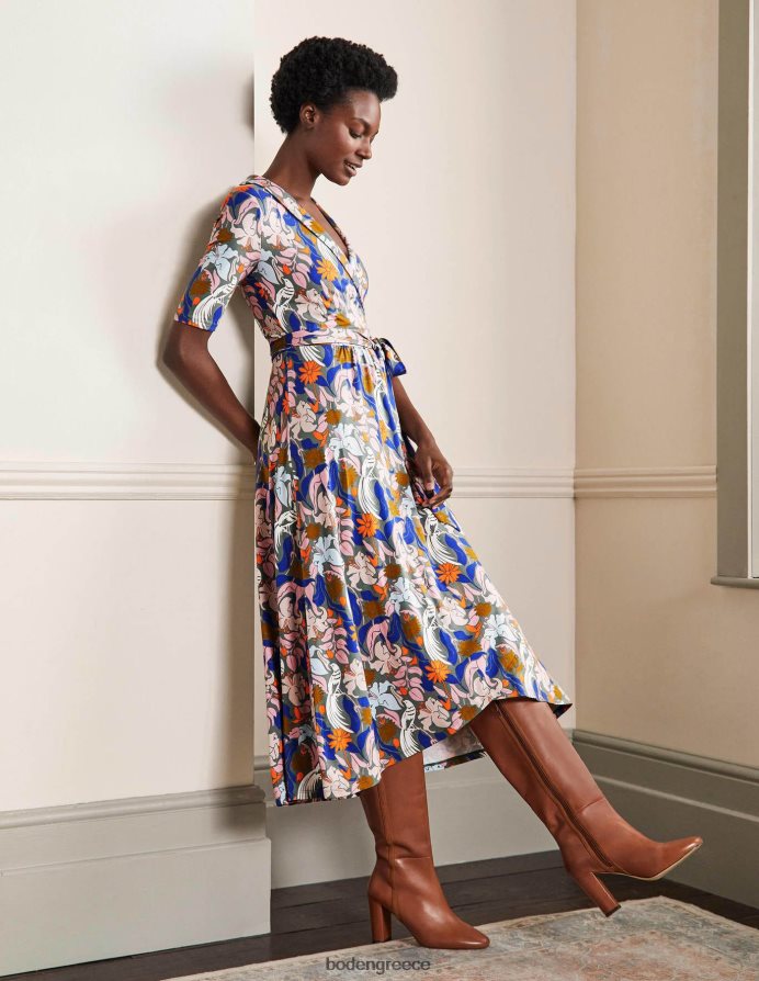 σκλήθρα & ανατολίτικο πουλί είδη ένδυσης φόρεμα με φανέλα λαβίνια Boden γυναίκες 464PH82423