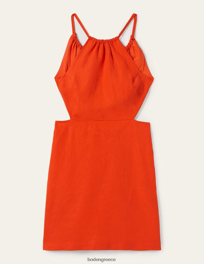 κροτίδα είδη ένδυσης λεπτομέρεια πίσω μίνι φόρεμα Boden γυναίκες 464PH82455