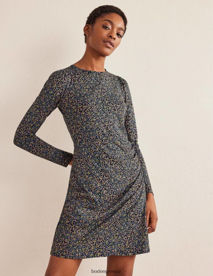 μαύρο & άγριο κλήμα είδη ένδυσης Μίνι φόρεμα από ζέρσεϊ Boden γυναίκες 464PH82468