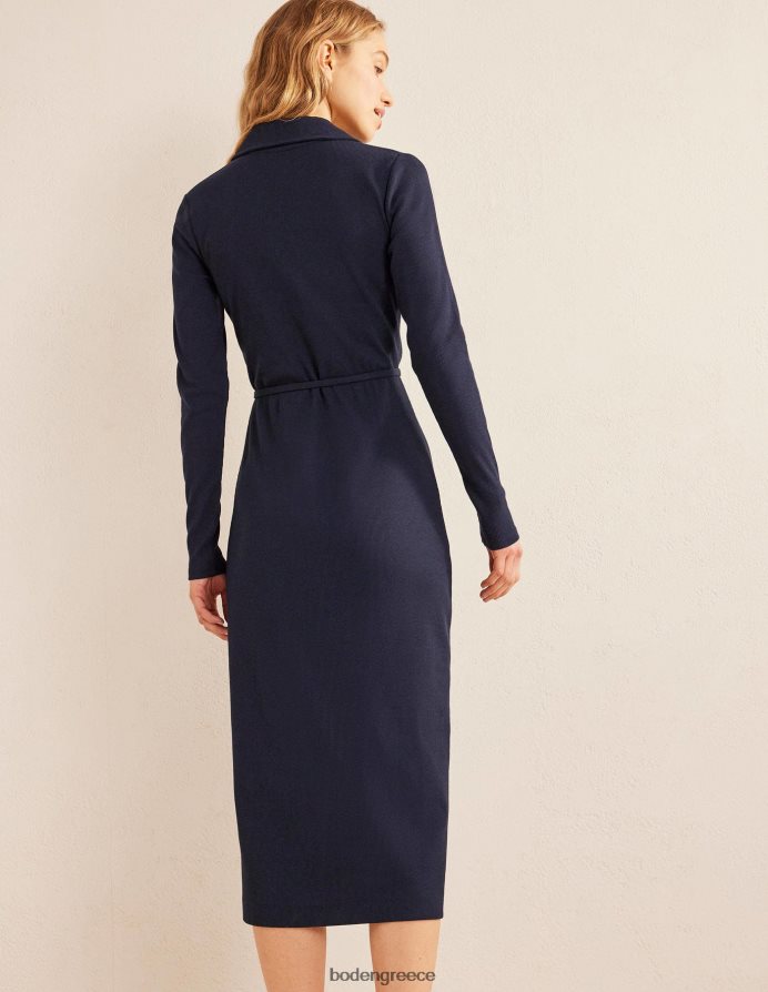 ΠΟΛΕΜΙΚΟ ΝΑΥΤΙΚΟ είδη ένδυσης μίντι φόρεμα πουκάμισο με ραβδώσεις Boden γυναίκες 464PH82549