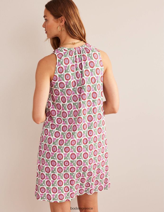 τζιν φιζ & κλωναράκι ηλίανθου είδη ένδυσης φόρεμα ζέρσεϊ με λαιμόκοψη Boden γυναίκες 464PH831