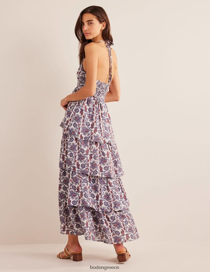 νυχτολούλουδο είδη ένδυσης μάξι φόρεμα με ρουχαλιές Boden γυναίκες 464PH8959