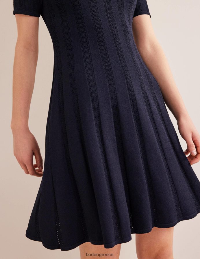 ΠΟΛΕΜΙΚΟ ΝΑΥΤΙΚΟ είδη ένδυσης Μίνι φόρεμα με φουντωμένες βελονιές Boden γυναίκες 464PH8964