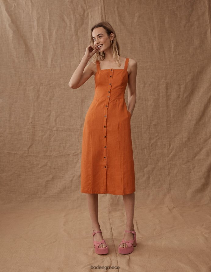 κουμκουάτ είδη ένδυσης μίντι φόρεμα με τιράντες Boden γυναίκες 464PH8967