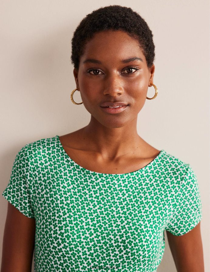 πράσινο λιβάδι & μαργαρίτα μπουμπούκι είδη ένδυσης φόρεμα amelie jersey Boden γυναίκες 464PH819