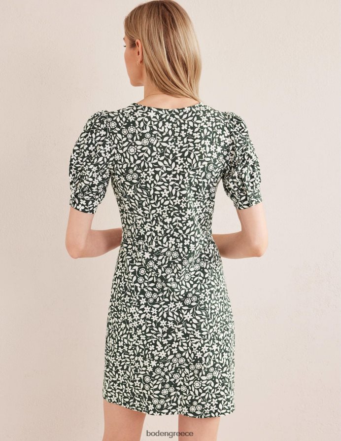 chatsworth & sunflower pop είδη ένδυσης Μίνι φόρεμα με λαιμόκοψη Boden γυναίκες 464PH82159