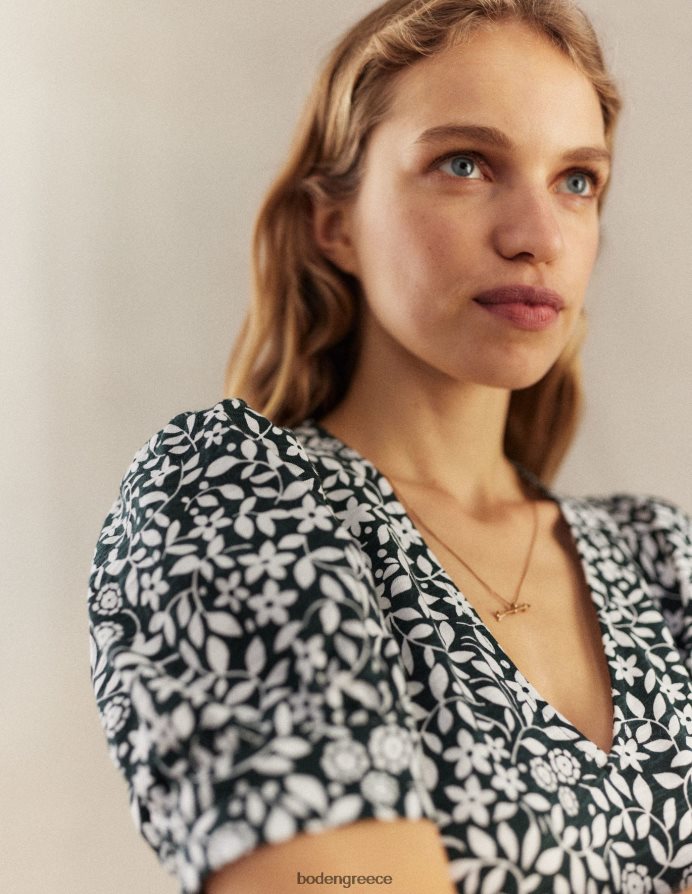 chatsworth & sunflower pop είδη ένδυσης Μίνι φόρεμα με λαιμόκοψη Boden γυναίκες 464PH82159