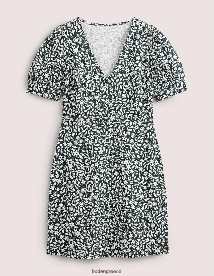 chatsworth & sunflower pop είδη ένδυσης Μίνι φόρεμα με λαιμόκοψη Boden γυναίκες 464PH82159