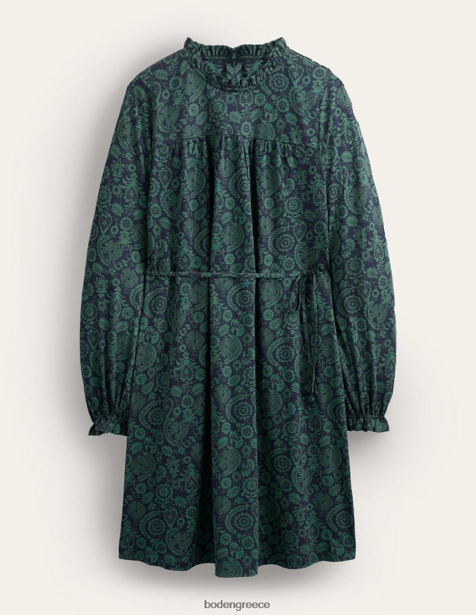 φασόλια & τροπικό γούρι είδη ένδυσης easy yoke μίνι φόρεμα ζέρσεϊ Boden γυναίκες 464PH82118