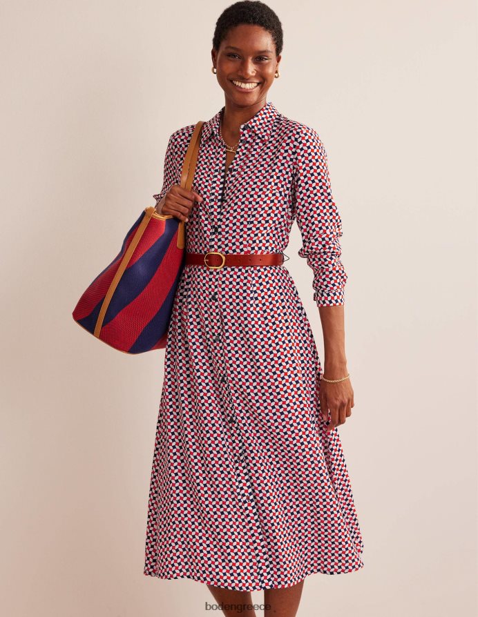 γιορτή πορτοκάλι & διαμάντι είδη ένδυσης μίντι πουκάμισο φόρεμα kate Boden γυναίκες 464PH845