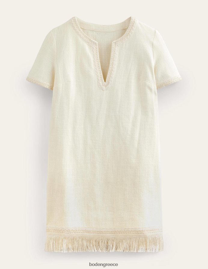 ελεφαντόδοντο είδη ένδυσης mini shift φόρεμα με κρόσσια Boden γυναίκες 464PH81337