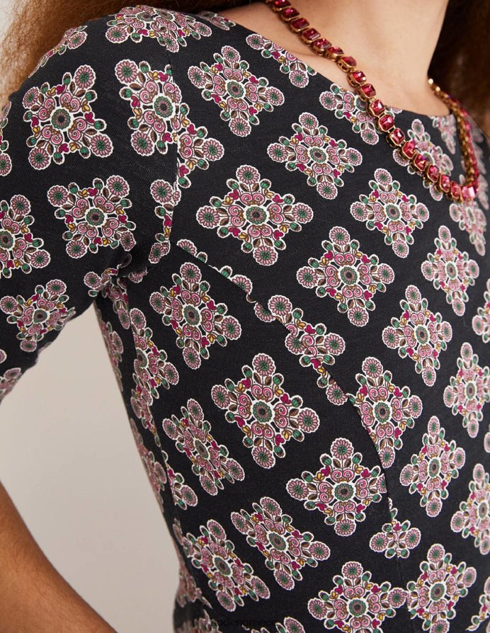 πλακάκι multi & daisy illusion είδη ένδυσης φόρεμα τζέρσεϊ Boden γυναίκες 464PH82598