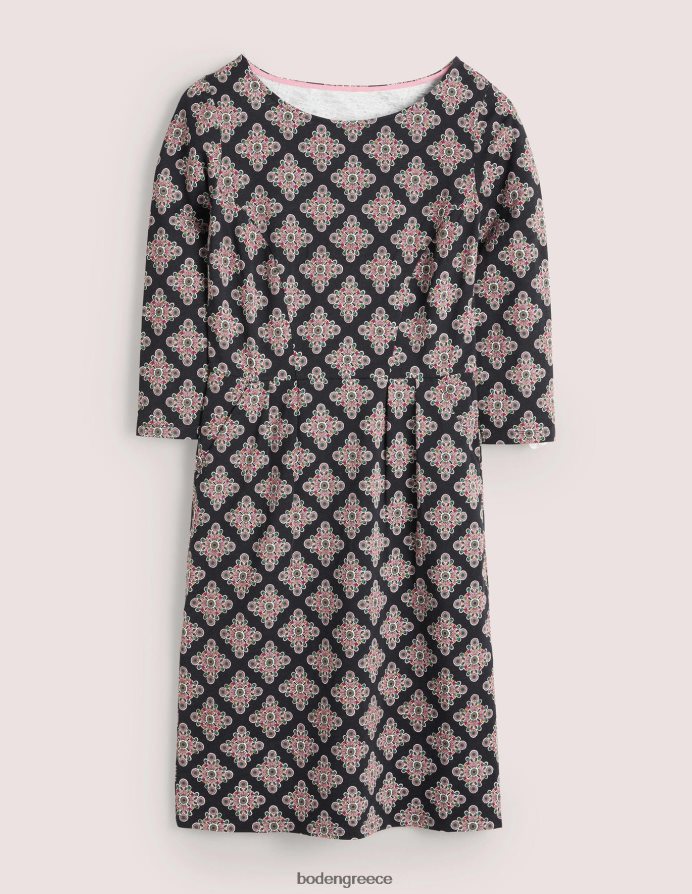 πλακάκι multi & daisy illusion είδη ένδυσης φόρεμα τζέρσεϊ Boden γυναίκες 464PH82598