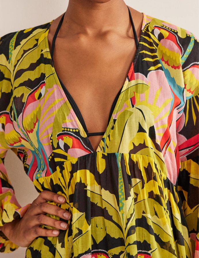 multi & paradise παπαγάλος είδη ένδυσης maxi empire beach καφτάνι Boden γυναίκες 464PH82452