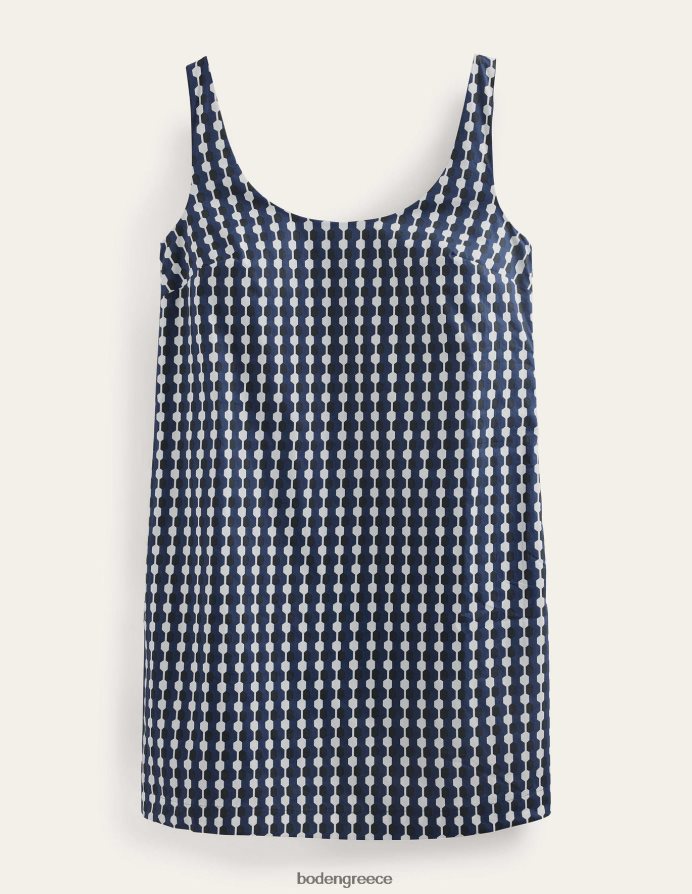 navy & geo azure είδη ένδυσης φόρεμα με σέσουλα shift Boden γυναίκες 464PH81143