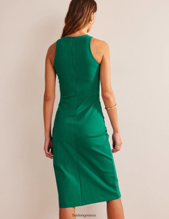 φωτεινό σμαράγδι είδη ένδυσης μίντι φόρεμα racer jersey Boden γυναίκες 464PH81007