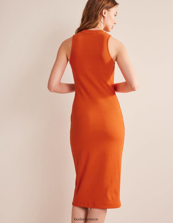 κουμκουάτ είδη ένδυσης μίντι φόρεμα racer rib jersey Boden γυναίκες 464PH81296