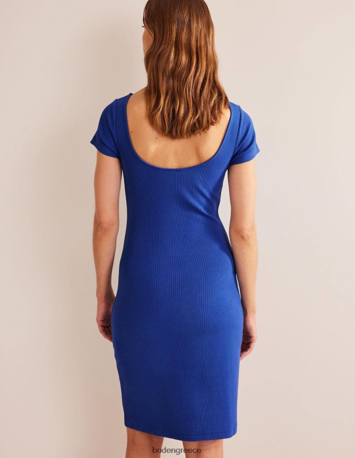 ζαφείρι είδη ένδυσης Μίνι φόρεμα με rib jersey Boden γυναίκες 464PH81082