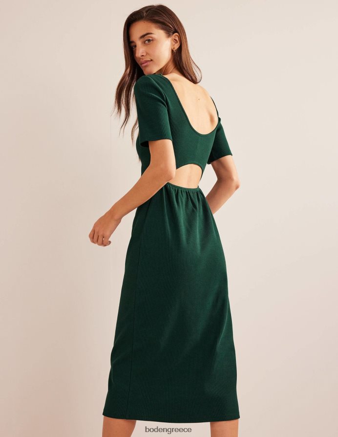 σμαραγδένια νύχτα είδη ένδυσης μίντι φόρεμα από rib jersey Boden γυναίκες 464PH8992