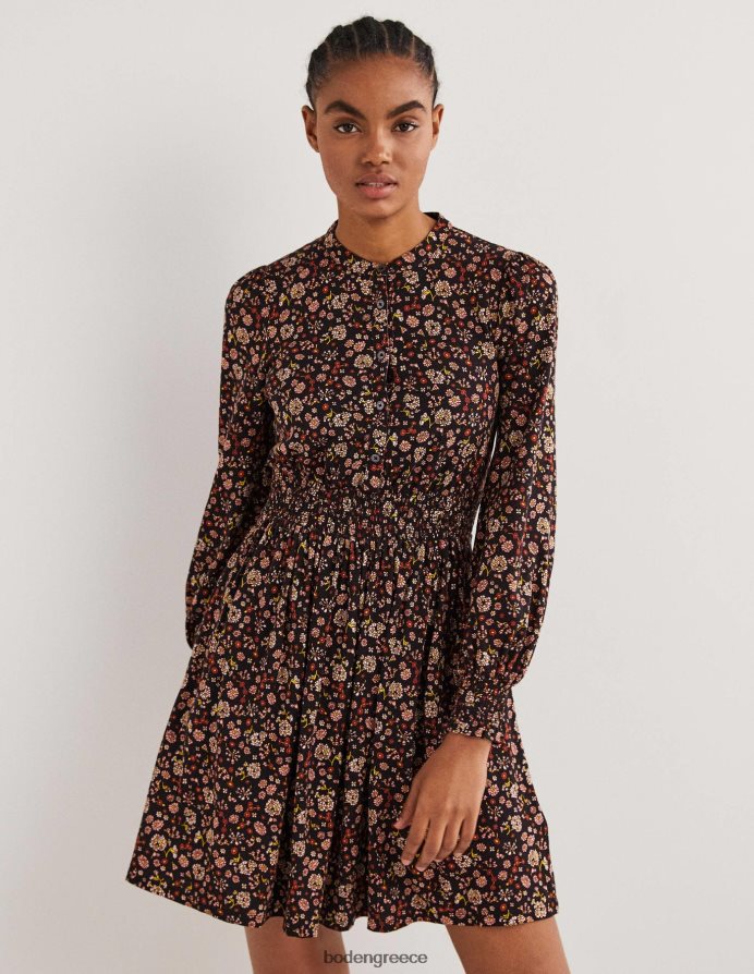 γούρι rocket red & ditsy είδη ένδυσης smocked jersey πουκάμισο φόρεμα Boden γυναίκες 464PH82126