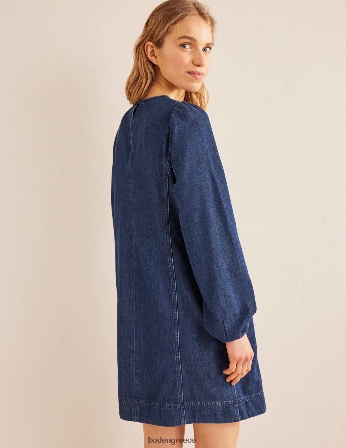 μεσαίο τζιν είδη ένδυσης τζιν μπλουζον φόρεμα shift Boden γυναίκες 464PH81366