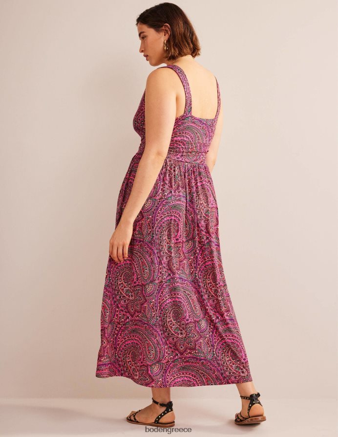 ultra pink & παλάτι είδη ένδυσης αμάνικο φόρεμα ζέρσεϊ μάξι Boden γυναίκες 464PH81142