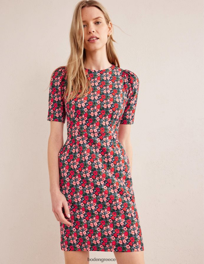 πολυ & αφηρημένη παπαρούνα είδη ένδυσης φόρεμα zoe jersey Boden γυναίκες 464PH82485