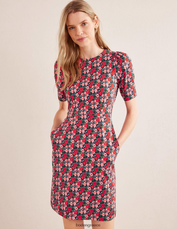 πολυ & αφηρημένη παπαρούνα είδη ένδυσης φόρεμα zoe jersey Boden γυναίκες 464PH82485