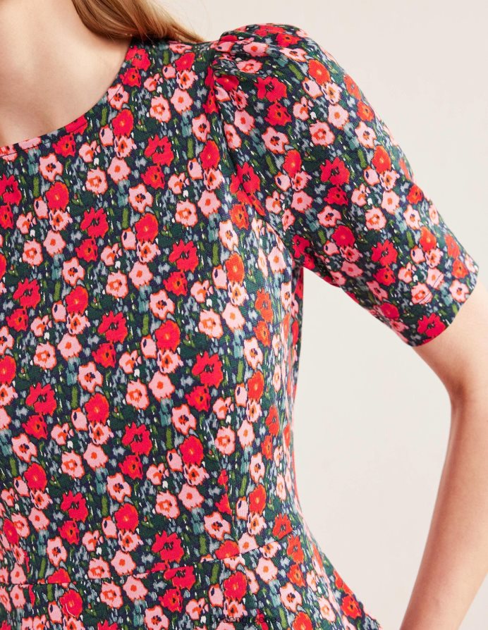 πολυ & αφηρημένη παπαρούνα είδη ένδυσης φόρεμα zoe jersey Boden γυναίκες 464PH82485