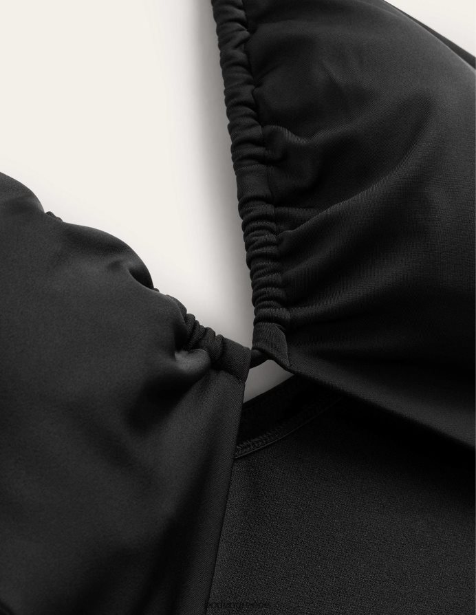 μαύρος είδη ένδυσης μαγιό με κομμένη λεπτομέρεια με κορδόνια Boden γυναίκες 464PH81380