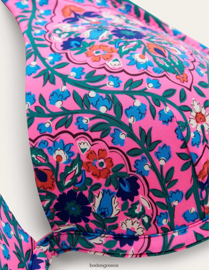 Φεστιβάλ ροζ και αμπέλου βεράντα είδη ένδυσης ενισχυτής κάτω από καλωδίωση μπικίνι Boden γυναίκες 464PH81608