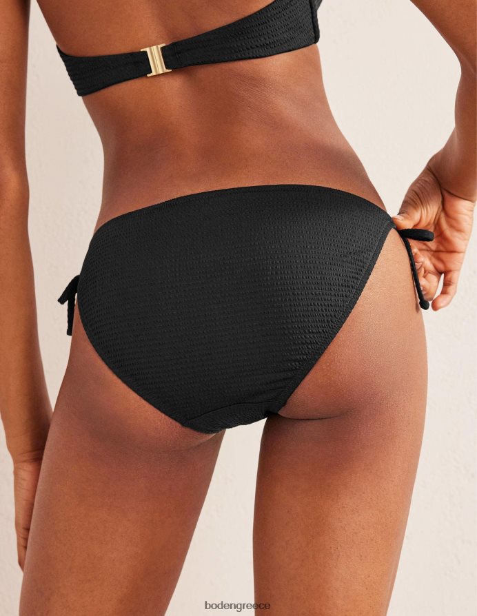 μαύρη υφή μαντάτα είδη ένδυσης κορδόνι παντελόνι μπικίνι Boden γυναίκες 464PH81652