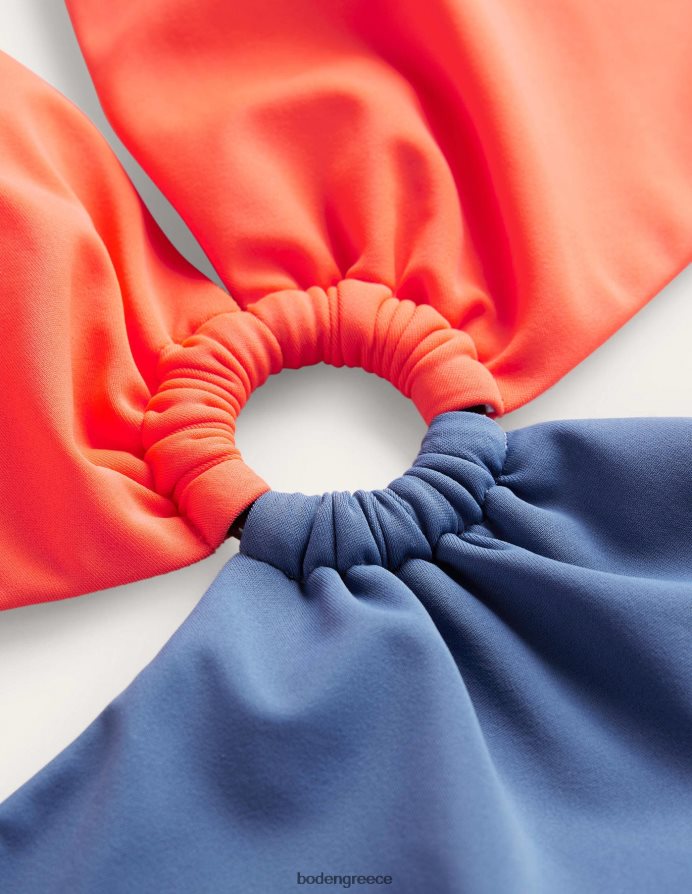 μπλοκ χρώματος κλημεντίνης είδη ένδυσης μαγιό με δαχτυλίδι από ρητίνη Boden γυναίκες 464PH81727