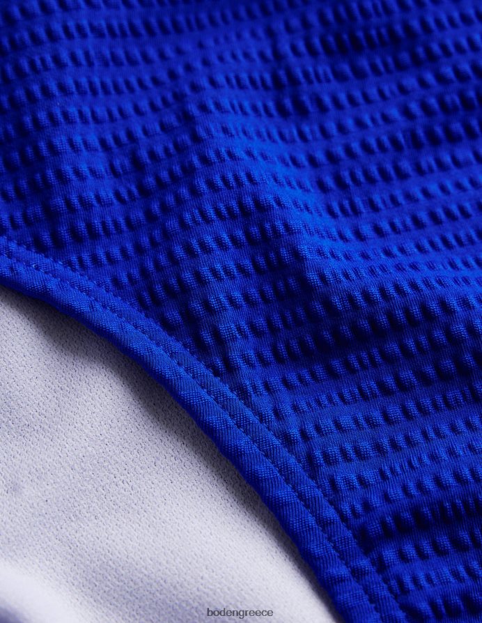 μπλε του κοβαλτίου & λάτρης είδη ένδυσης μπικίνι κλασικής υφής Boden γυναίκες 464PH81867