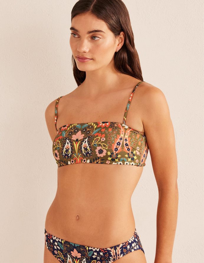 ναυτικό & εξωτικό φύλλωμα είδη ένδυσης κλασικό παντελόνι μπικίνι Boden γυναίκες 464PH81882