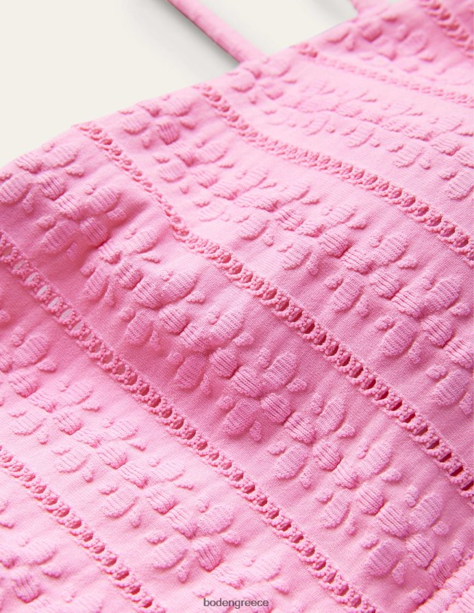 ροζ υφή καραμέλας είδη ένδυσης κοκαλιάρικο τοπ μπικίνι με λουράκι Boden γυναίκες 464PH81938