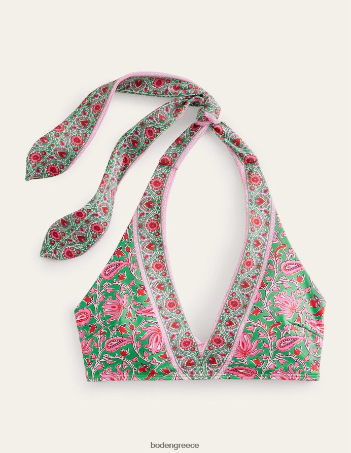 ασβέστη & βοτανικό κλήμα είδη ένδυσης φιόγκο μπικίνι ώμου Boden γυναίκες 464PH81963