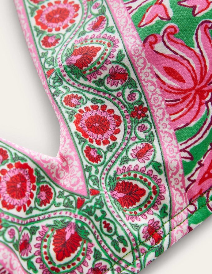 ασβέστη & βοτανικό κλήμα είδη ένδυσης φιόγκο μπικίνι ώμου Boden γυναίκες 464PH81963