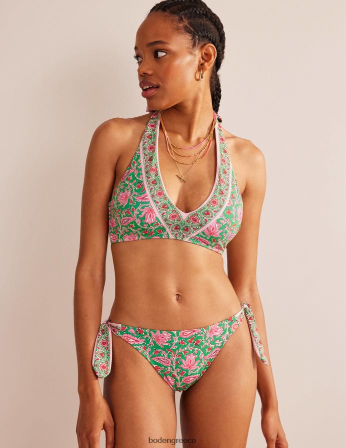 ασβέστη & βοτανικό κλήμα είδη ένδυσης φιόγκο μπικίνι ώμου Boden γυναίκες 464PH81963
