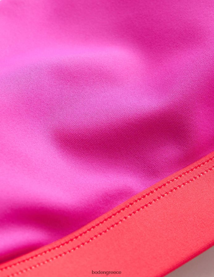 μπλοκ ροζ κόσμημα είδη ένδυσης μπικίνι με τετράγωνο λαιμό Boden γυναίκες 464PH81980