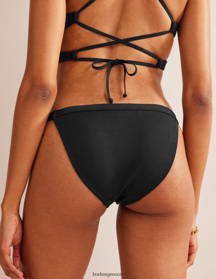 μαύρη & κηρήθρα υφή είδη ένδυσης υφή τάνγκα μπικίνι παντελόνι Boden γυναίκες 464PH81988
