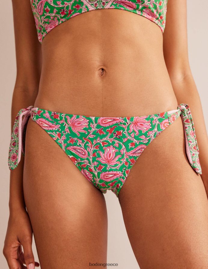 ασβέστη & βοτανικό κλήμα είδη ένδυσης δέσιμο στο πλάι του μπικίνι Boden γυναίκες 464PH81999