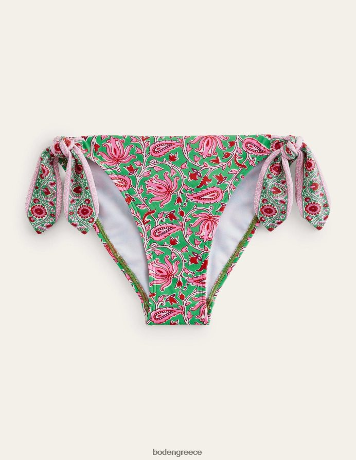 ασβέστη & βοτανικό κλήμα είδη ένδυσης δέσιμο στο πλάι του μπικίνι Boden γυναίκες 464PH81999